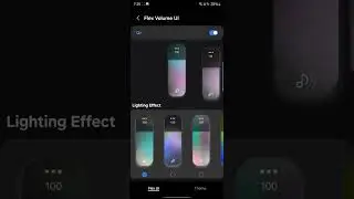 Flex Volume Ui in ONEUI via Goodlock.