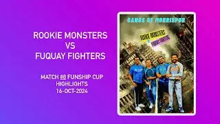 Rookie Monsters vs. Fuquay Fighters - Funship Cup Match #8 - #highlights #tennis #recreation #men 🔥