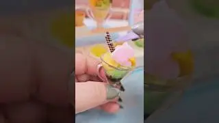 Konapun Parfait Kitchen (Not Edible) #asmr #konapun #nostalgia #minicooking #parfait