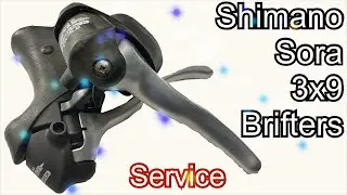 Shimano Sora 3X8 service shifters ST-3300 ST-3303