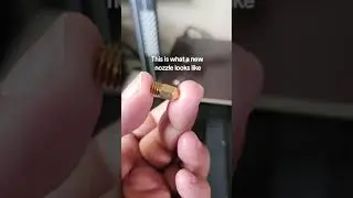 Changing the nozzle for the 1st time on my 3D printer