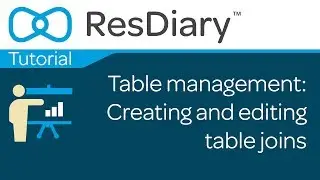 Table management: Creating and editing table joins