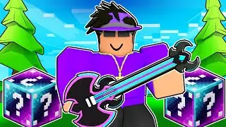 The GLITCHED LUCKY BLOCK Experience! (Roblox Bedwars)