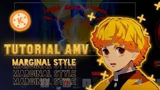 [Tutorial Amv]+Marginal Style+//Kinemaster edit #Amv #Kinemaster