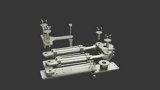 Boat Rudder Machine Unassembled I Blender I myko