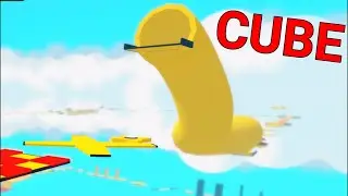 ROBLOX OBBY but you're a CUBE (Part 6)