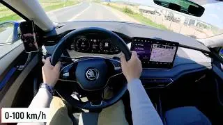 Skoda Octavia 2025 (1.5 TSI Mild Hybrid) POV Test Drive & Review