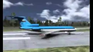 reconstruction of the crash of Yak-42 near Yaroslavl