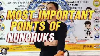 Nunchucks Tutorial For Beginners By Sensei Vrushabh Sakhare #nunchaku #karate #martialarts DBASKA
