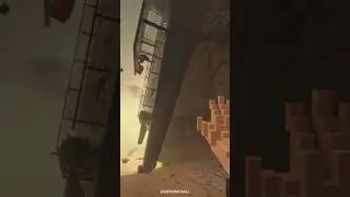 cliff building falls over like the battlefield 4 tower #gaming #teardownmods #teardowngameplay