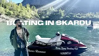 BOATING IN SKARDU | UPPER KACHURA & SHANGRILA LAKE | SHERRY'S VLOG