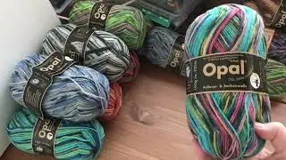 Пряжа OPAL старые запасы.