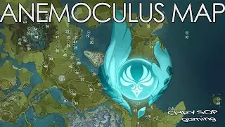 All Anemoculus locations with map - Genshin Impact