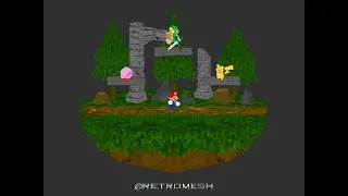 Super Smash Bros. DS Concept - Diorama!