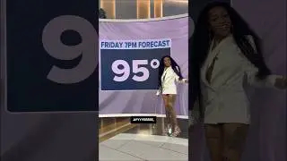 Meteorologist GloRilla ⛈️😎 #weather #funny #news