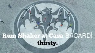 Rum Shaker at Casa BACARDÍ in Puerto Rico