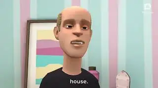 Childish Dad covers the house in Barney posters (Fixed)
