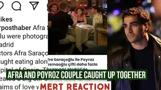 Afra Saraçoğlu and Lover Poyroz Caught at Restaurant Alone !Mert Ramazan Demir Disappointed