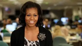 First Lady Michelle Obama: "Keep Pushing Forward"