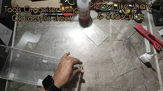#Full Video @AAT1.0  #Tools Organiser #Acrylic