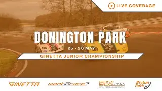 2024 Ginetta Junior Championship | Donington| Round 7 | LIVE