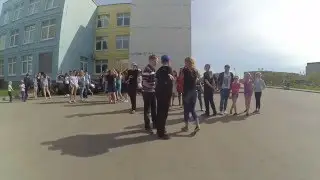 Репетиция к 9 мая у бассейна "Дельфин"