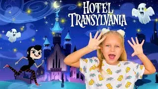 Alice and Transylvania play HOTEL TRANSYLVANIA
