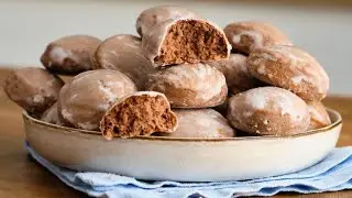 For tea in 30 minutes - CHOCOLATE Gingerbread - soft even for 3 days. Homemade gingerbread recipe.