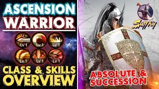 ⚔️📋Ascension Warrior (Gladiator) Class Overview - Succession/Absolute PVP PVE - Black Desert Mobile