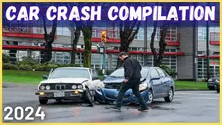Dashcam Russia 2024, Driving Fails, CAR CRASH COMPILATION 2024 &2 (w/ commentary)
