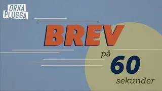 60 SEKUNDER  | Så här skriver du ett brev