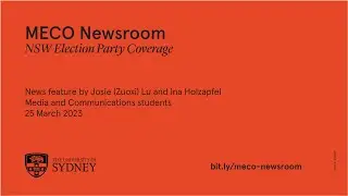 MECO Newsroom NSW Election Coverage 2023: Coogee