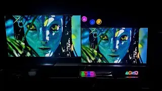 Hdr movie comparison. 77'' LG G3 vs 65