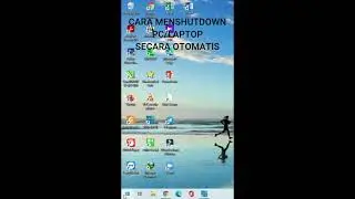 Cara menshutdown pc/laptop secara otomatis #short