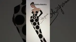 Digital fashion illustration