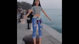 teen miss - 3d blender render