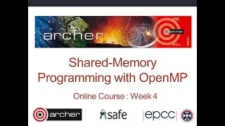 Shared-memory Programming with OpenMP - Week 4 - Online course 2019