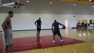 Javale Mcgee & Amare "Stat" Stoudemire Working with Hakeem The Dream