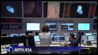 Space Journey ESA Rosetta Spacecraft Video