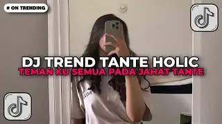 DJ TREND TANTE HOLIC • TEMAN KU SEMUA PADA JAHAT TANTE VIRAL TIKTOK 2026 !!