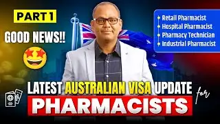 Australian Visa Update 2024-25 | Pharmacist Visa 190 & 491 | Western Australia Invites Pharmacist