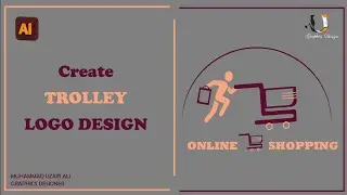How to Create Trolley Logo Design in Adobe illustrator toutrial for beginners