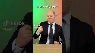 Олаф Шольц передаёт деньги Зеленскому на танки!