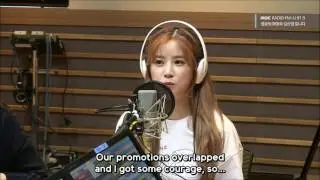 [ENG SUB] Apink's Chorong Mentions Mamamoo's Solar (Compilation)