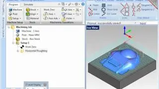 VisualMILL 2012 - Intro to 3 Axis Milling | CAD/CAM Software Tutorials by MecSoft