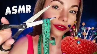 ASMR MEASURE YOU FULLY 📐 ATELIER Role Play + Personal Attention  WHISPER | SCISSORS SOUNDS FOR SLEEP