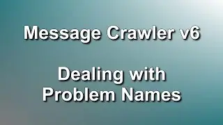 Dealing With Problem Names // RSMF 73