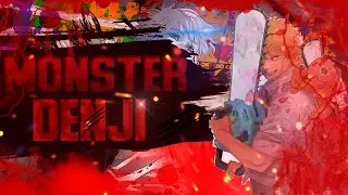 клип - chainsaw man AMV человек бензопила(Skillet - Monster ).
