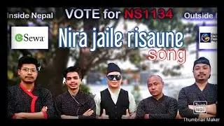 Nira jaile risaune cover song by NS 1134  band