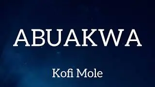 Kofi Mole- ABUAKWA Lyrics Video (Official) #kofimole